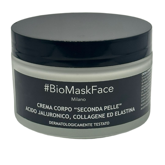 CREMA CORPO "SECONDA PELLE" - ACIDO JALURONICO, COLLAGENE ED ELASTINA - 200 ml